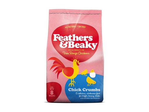Feathers & Beaky Free Range Chick Crumbs 4kg