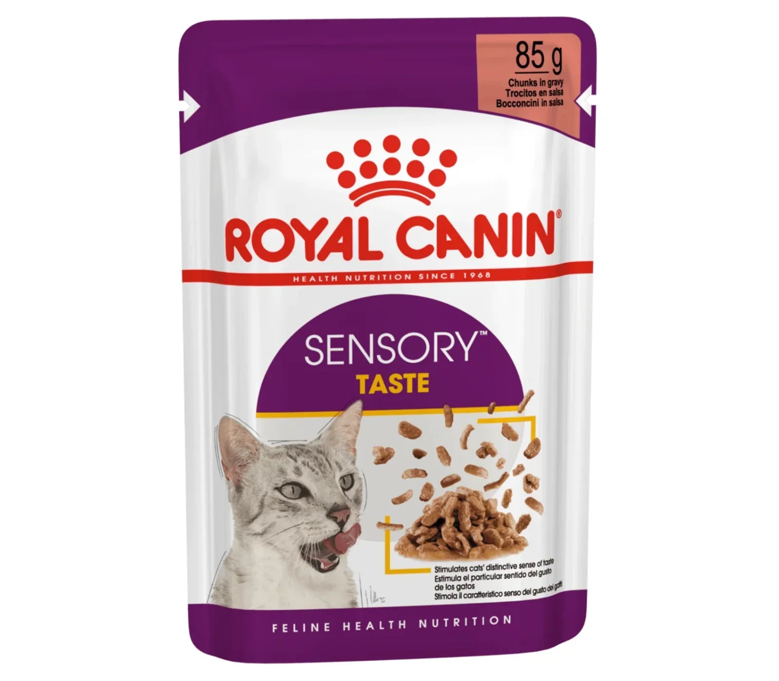 Royal Canin Adult Sensory Taste Chunks In Gravy Wet Cat Food
