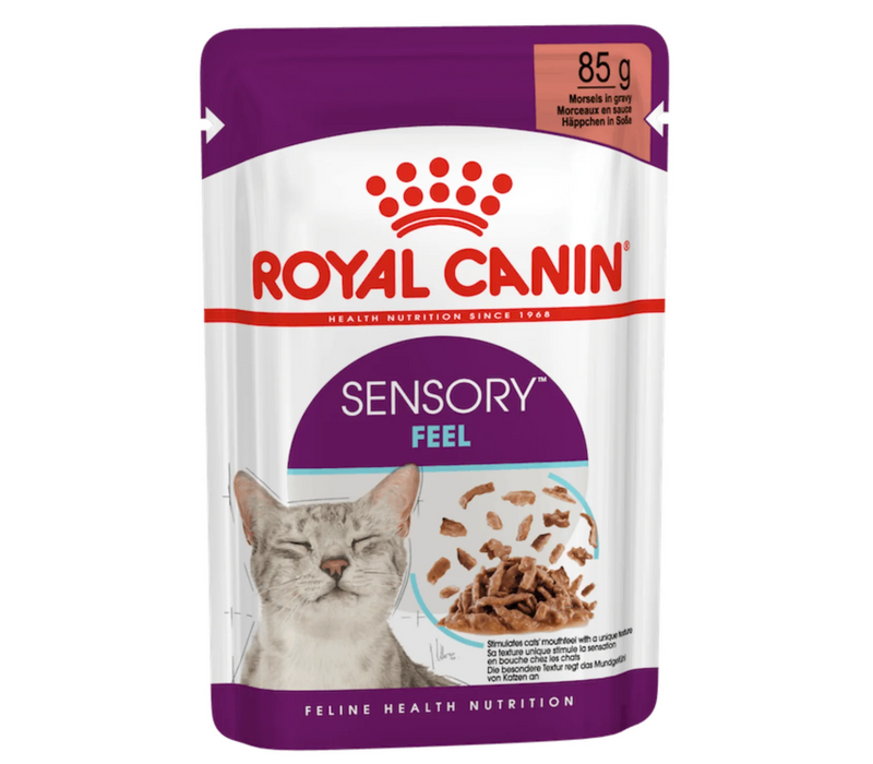 Royal Canin Adult Sensory Feel Morsels In Gravy Wet Cat Food