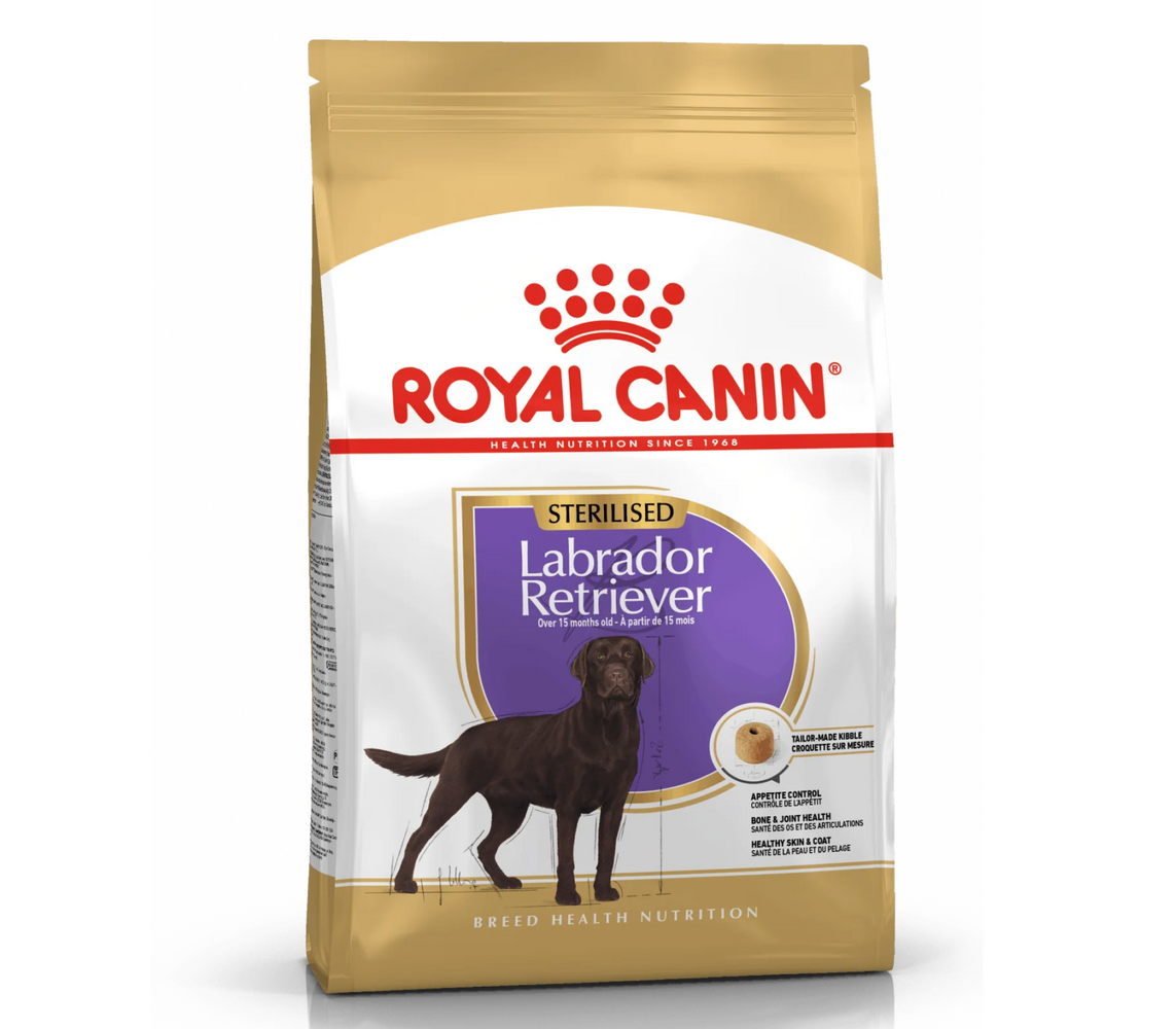 Royal Canin Adult Labrador Retriever Sterilised Dry Dog Food 12kg