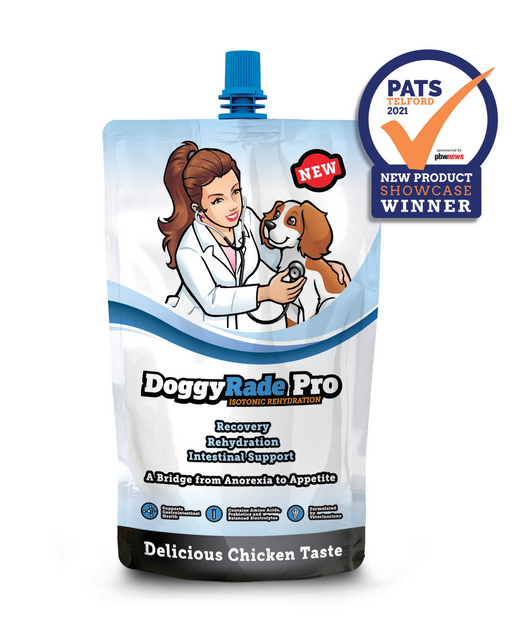 DoggyRade Pro Isotonic Rehydration Drink for Dogs 500 ml