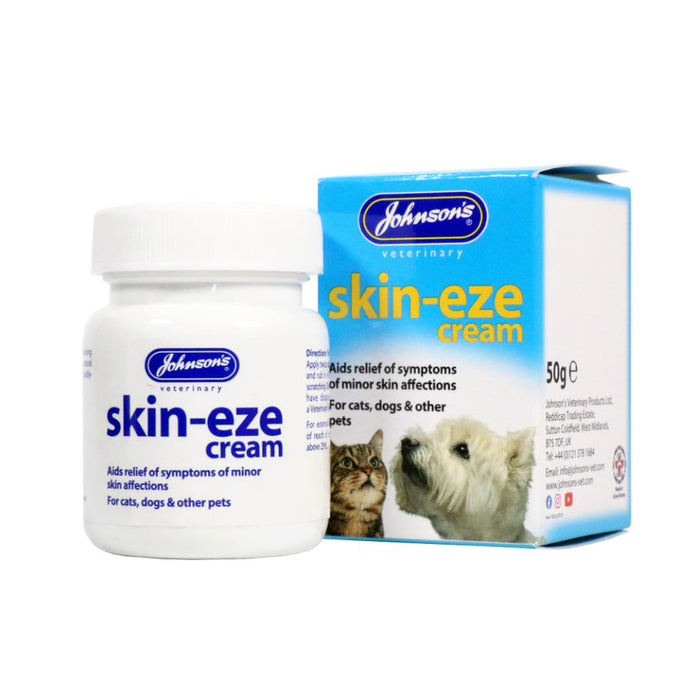 Johnsons Skin-Eze for Dogs/Cats and Other Pets 50g
