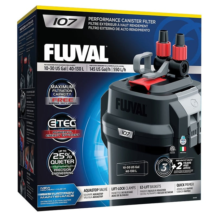 Fluval 107 Canister Filter 40-130L