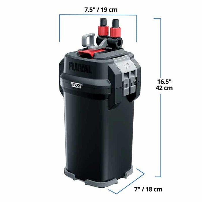 Fluval 207 Canister Filter 60-220L