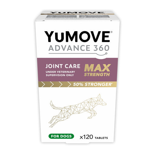 YuMOVE Advance 360 Joint Care Max Strength For Dogs 120 Tablets