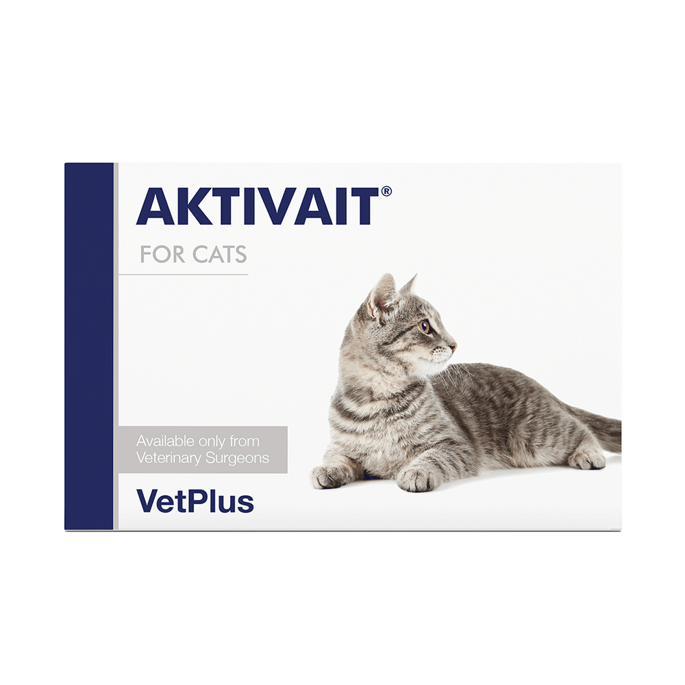 VetPlus Aktivait for Brain Function in Older Cats 60 Capsules