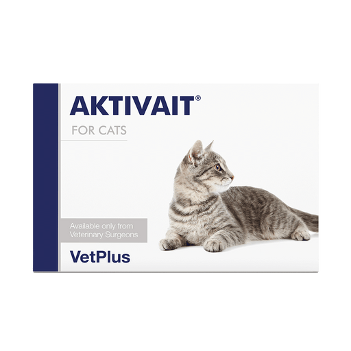 VetPlus Aktivait for Brain Function in Older Cats 60 Capsules