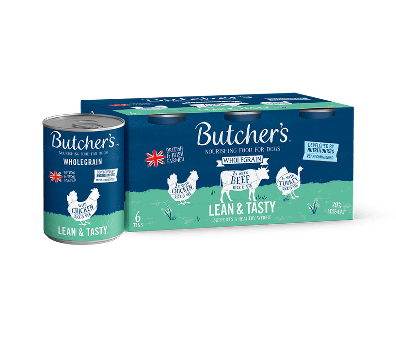 Butchers Lean & Tasty Wet Dog Food 6 x 390g