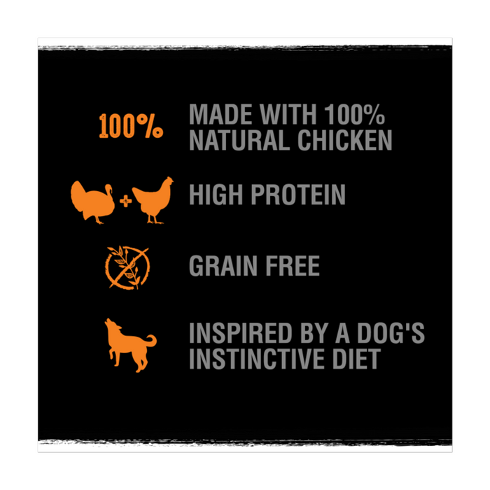 Crave Grain Free Adult  Turkey & Chicken Dry Dog Food