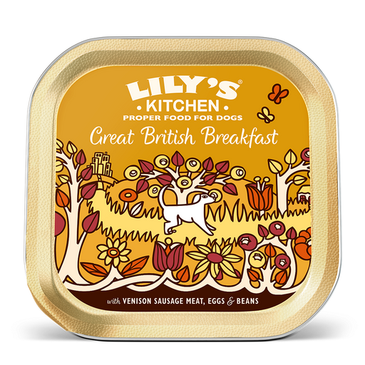 Lily's Kitchen Great British Breakfast Venison Sausage Wet Dog Food