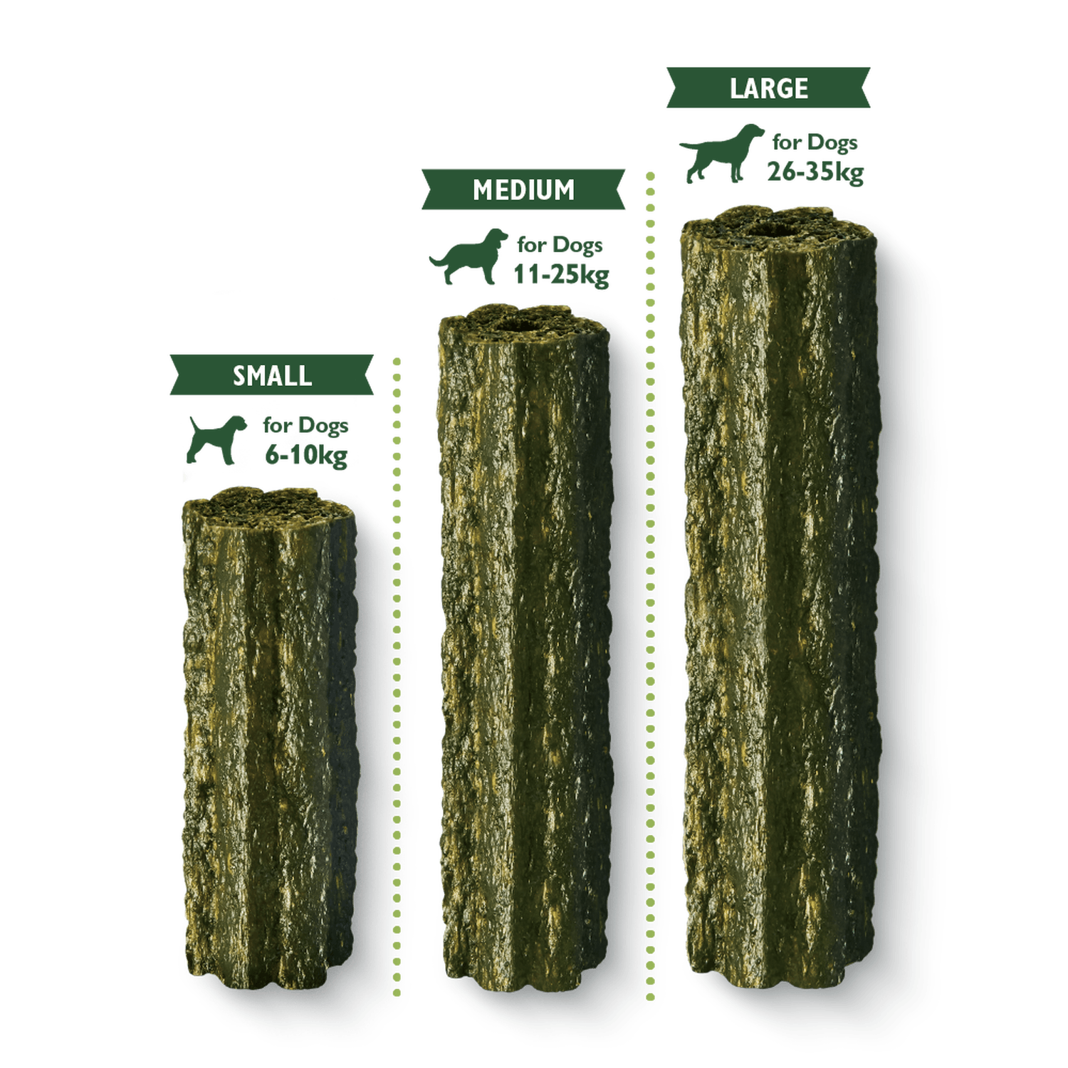 Lily's Kitchen Medium Woofbrush Gut Health Dental Chew (multipack) 7 x 28g
