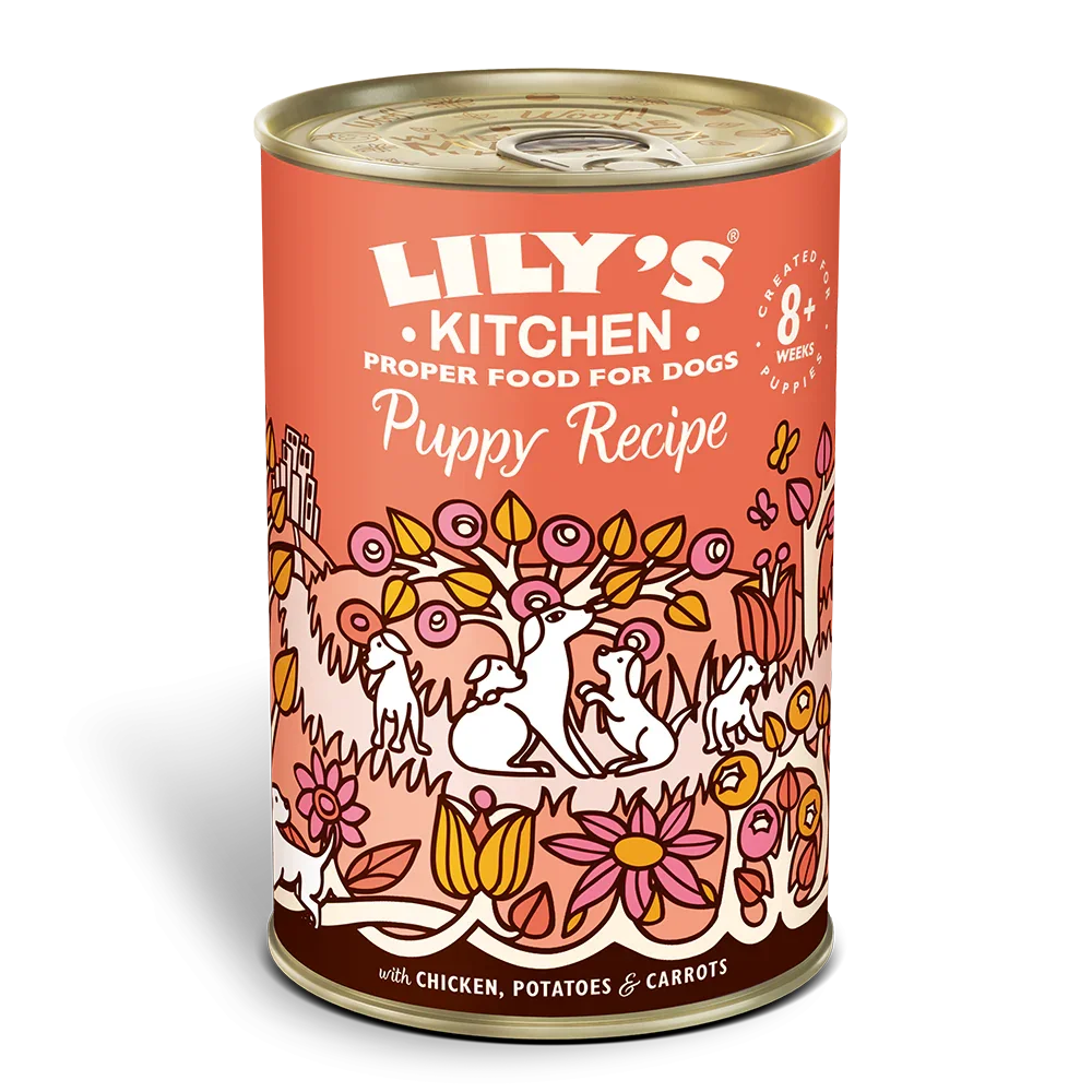 Lilys Kitchen Puppy Recipe Wet Dog Food  400g
