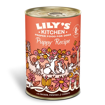 Lilys Kitchen Puppy Recipe Wet Dog Food  400g