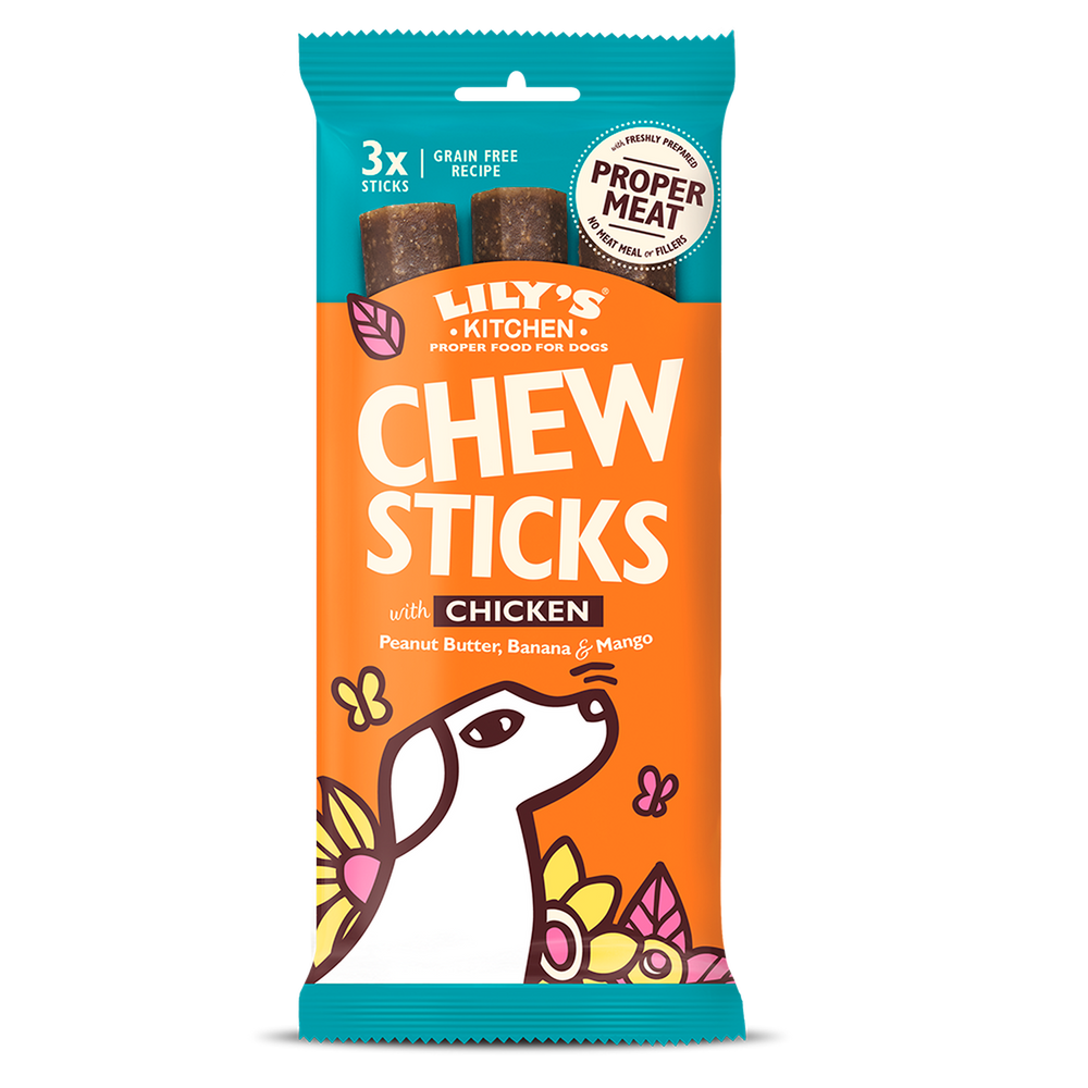 Lily's Kitchen Chew Sticks with Chicken Dog Treats