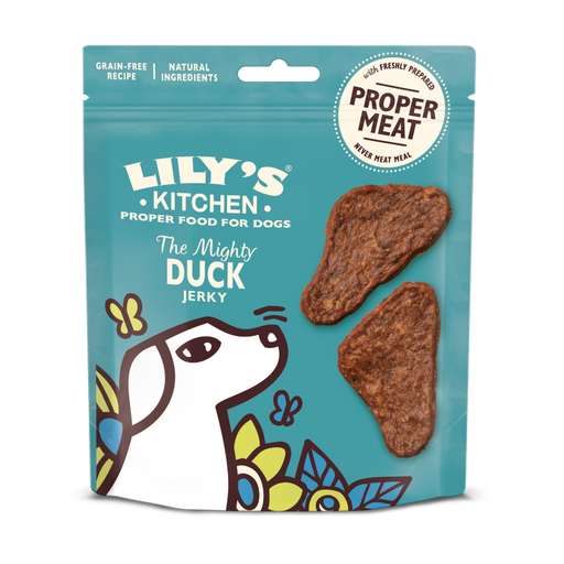 Lily's Kitchen The Mighty Duck Mini Jerky Dog Treats