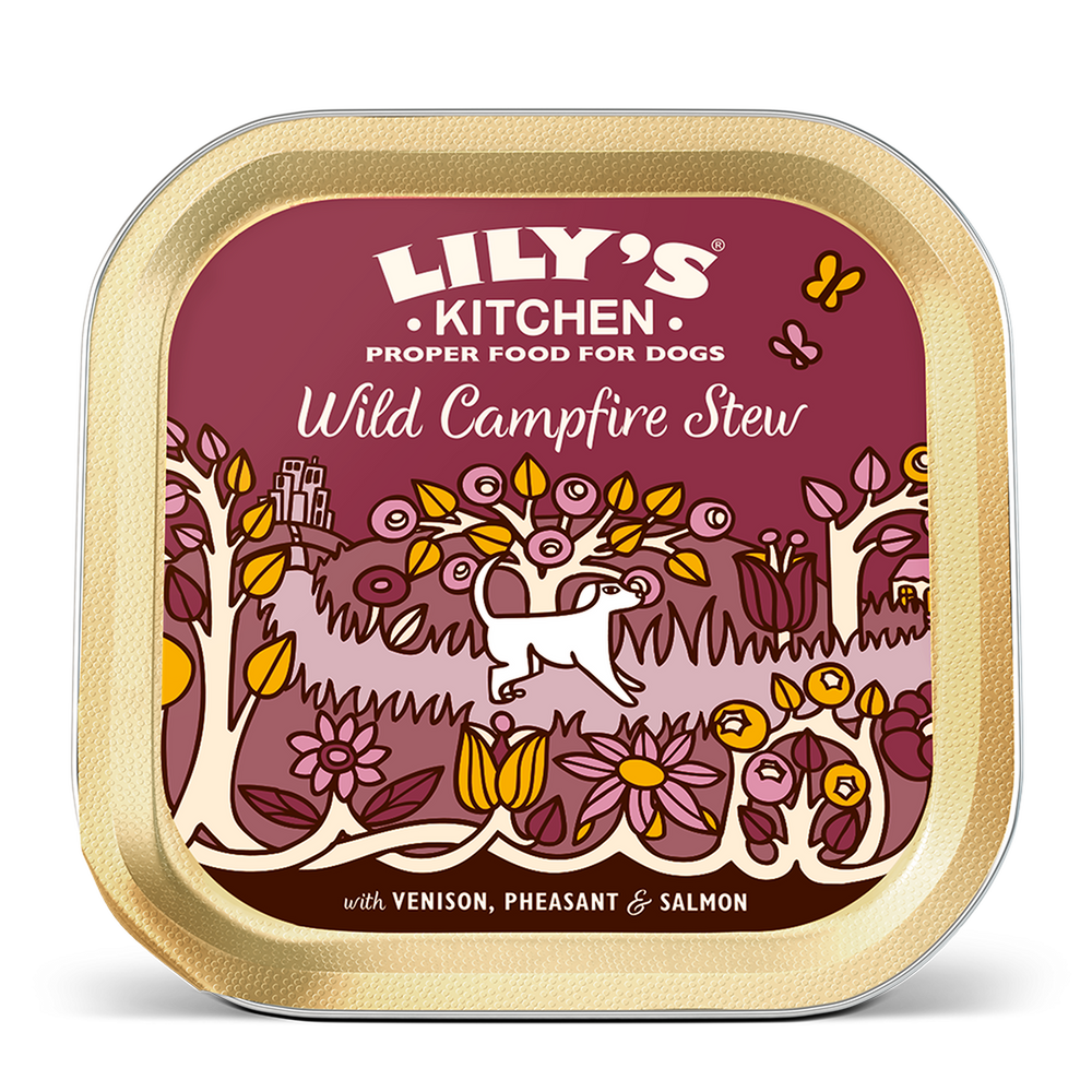 Lily's Kitchen Wild Campfire Stew Venison Wet Dog Food