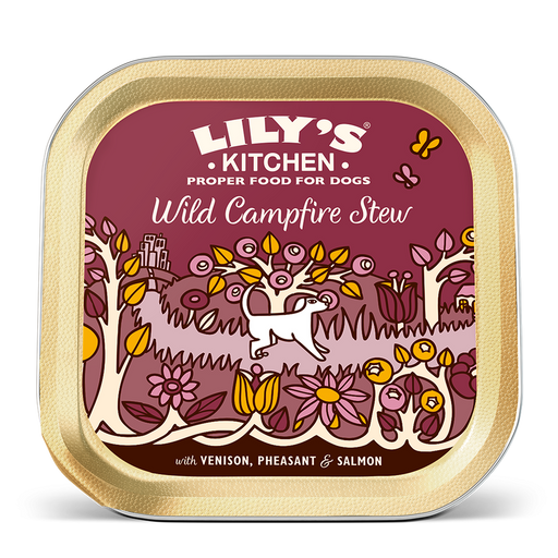 Lily's Kitchen Wild Campfire Stew Venison Wet Dog Food