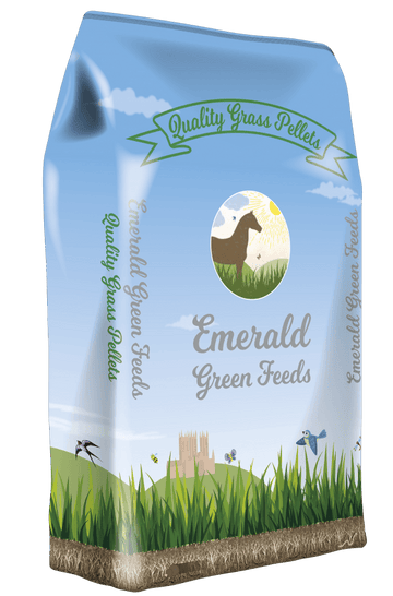 Emerald Green Feeds Grass Pellets Equine Food 20kg