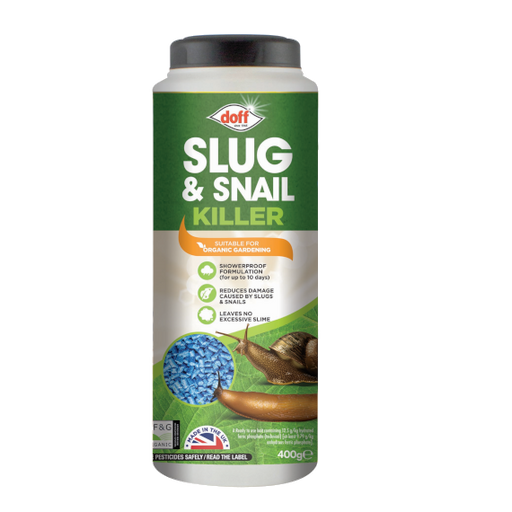 Doff Slug & Snail Killer Ferric Phosphate 400g