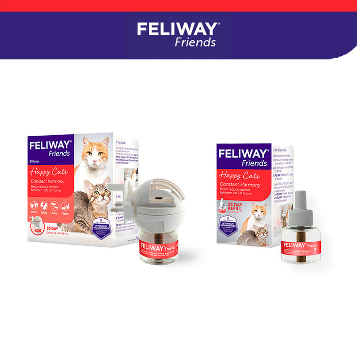 Feliway Friends Appeasing Diffuser Refill for Cats 48ml