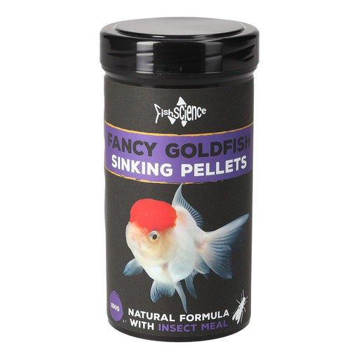 FishScience Fancy Goldfish Sinking Pellets Fish Food 150g