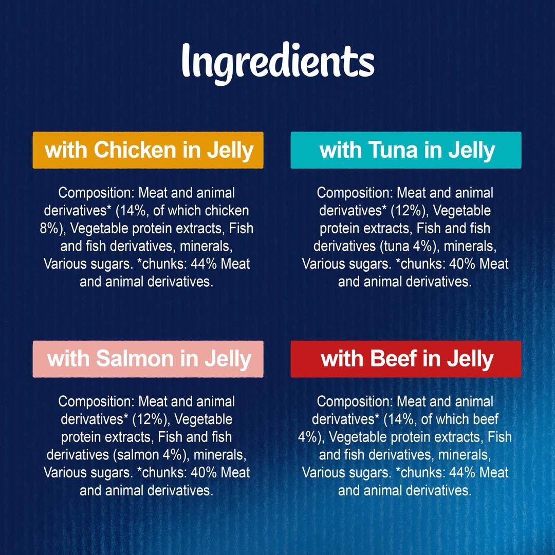 Felix Senior As Good As it Looks 7+ Mixed Selection in Jelly Wet Cat Food