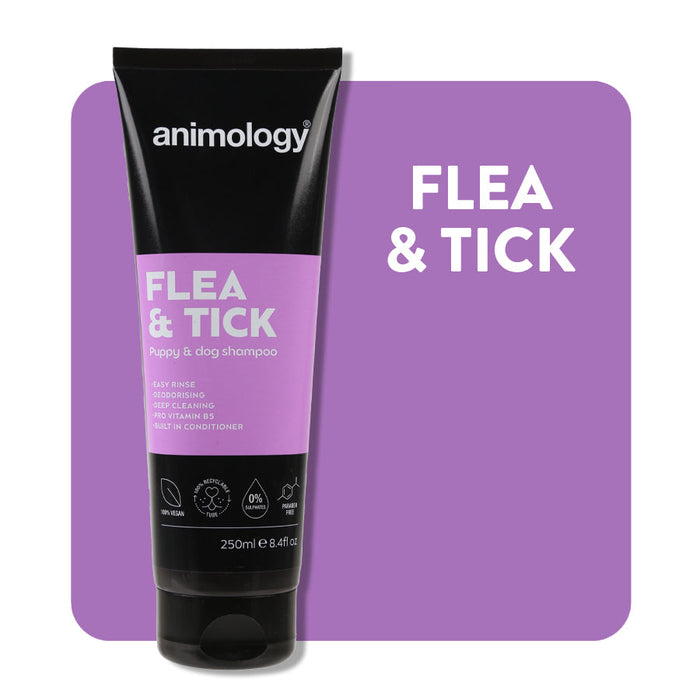Animology Flea and Tick Dog Shampoo 250ml