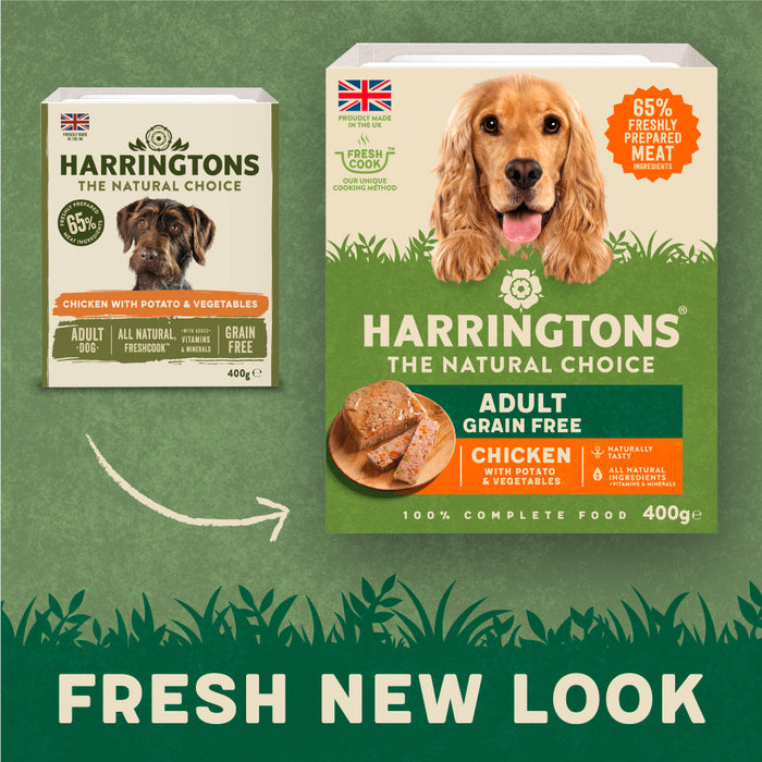 Harringtons Grain Free Mixed Wet Dog Food Bumper Pack 6 x 150g