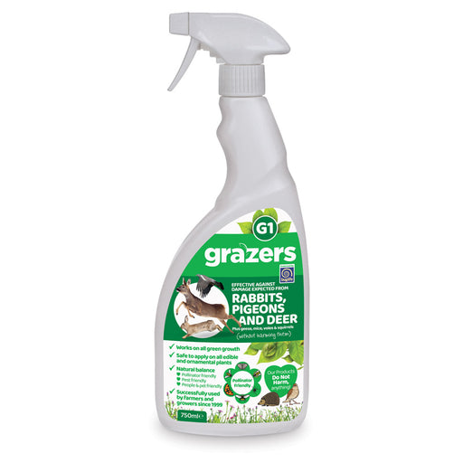 Grazers G2 Rabbit, Pigeon & Deer Spray 750ml