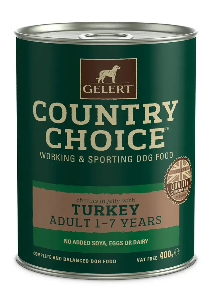 Gelert Country Choice Work & Sport Dog Variety Pack 12 x 400g