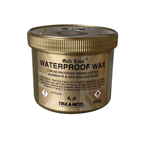 Trilanco Gold Label Waterproof Wax Clothing Care 400g