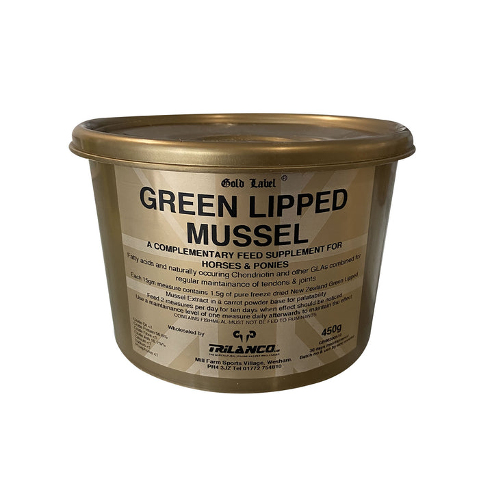 Trilanco Gold Label Green Lipped Mussel Equine Supplement 450g
