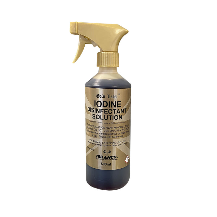 Trilanco Gold Label Iodine Solution Equine Spray