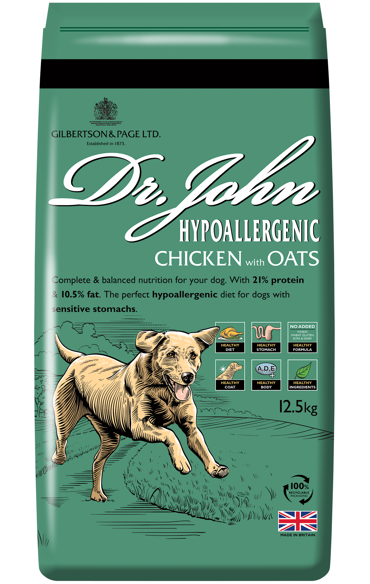 Dr John Hypoallergenic Chicken with Oats Dry Dog Food