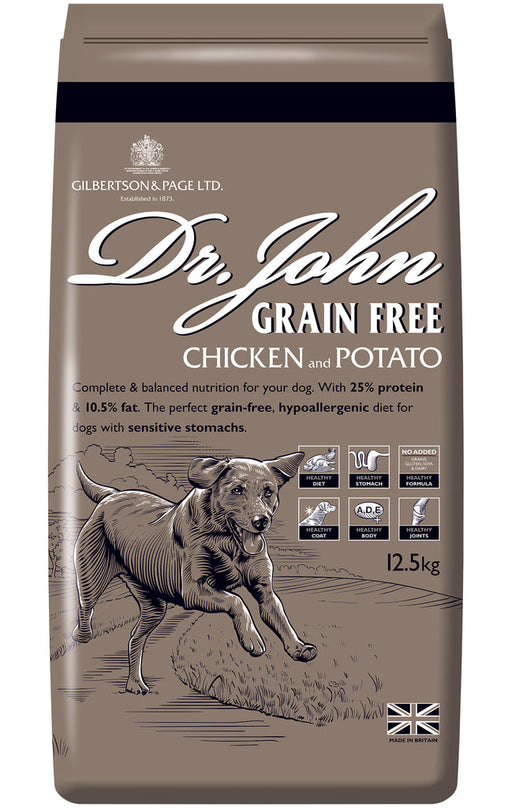 Dr John Grain Free Chicken and Potato Dry Dog Food