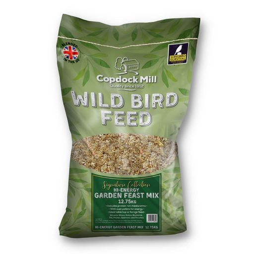 Copdock Mill Signature Collection Wild Hi-Energy Garden Feast Bird Mix Food 12.75kg
