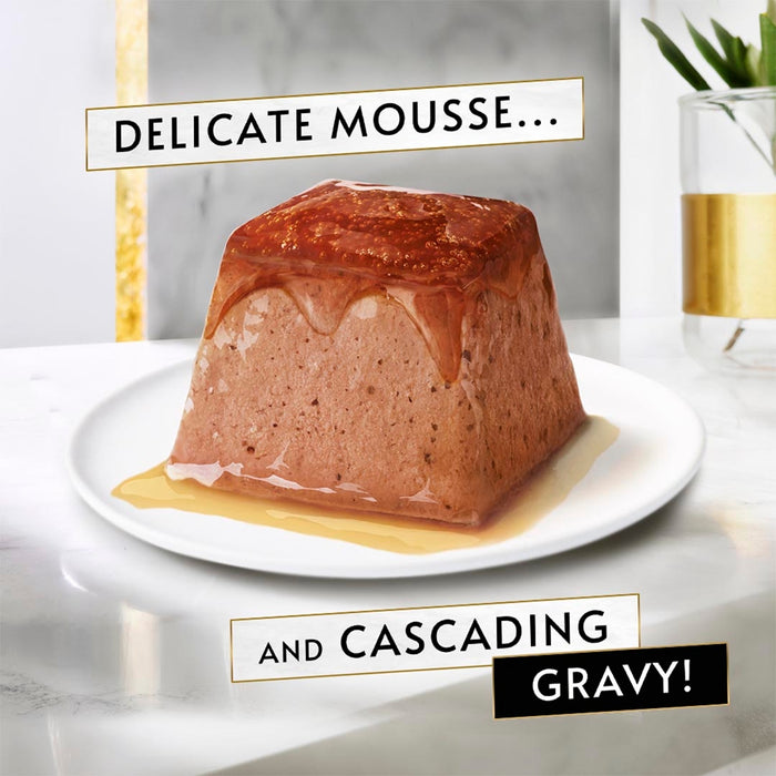 [Clearance Sale] Gourmet Adult Revelations Mousse with Tuna Wet Cat Food 4 x 57g
