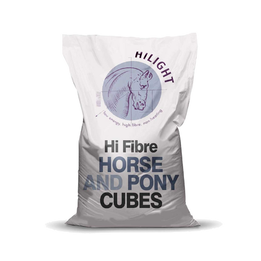 Hilight Hi-Fibre Horse & Pony Cubes Food 20kg