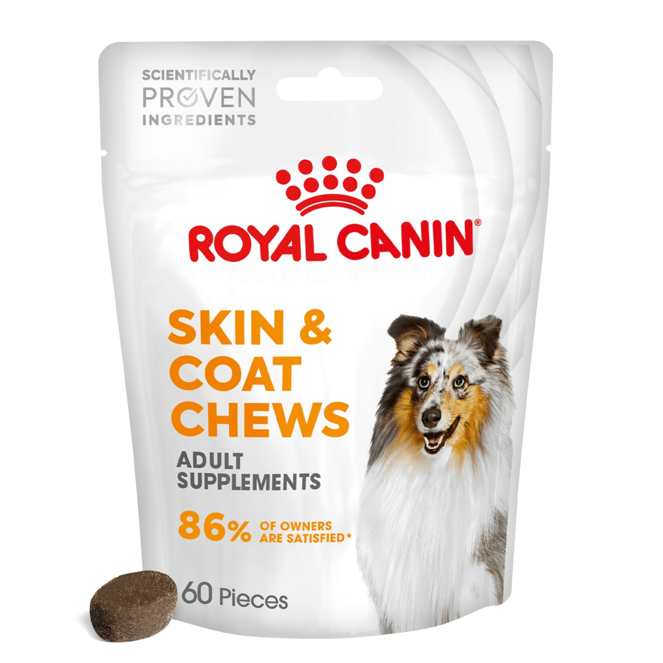 Royal Canin Dog Supplement for Skin & Coat Soft Chews 240g