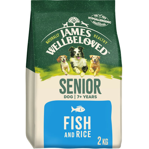 James Wellbeloved Senior Fish & Rice Dry Dog Food