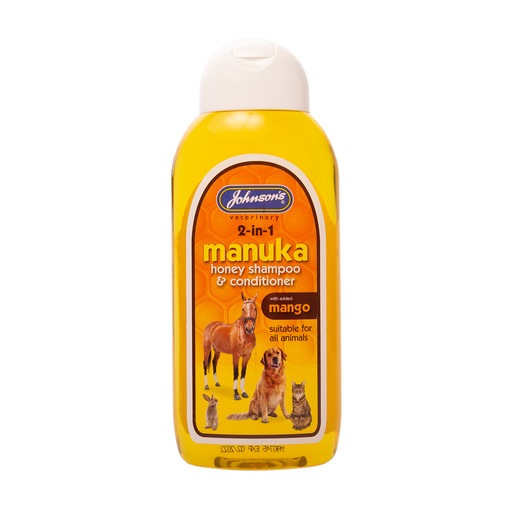 Johnsons Manuka Honey Shampoo for All Animals 400ml