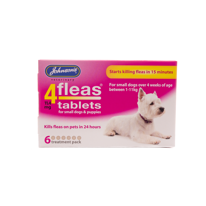 Johnsons 4fleas Tablets for Puppies & Small Dogs