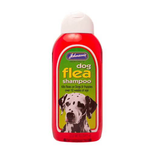 Johnsons Dog Flea Shampoo for Dogs and Puppies 400ml