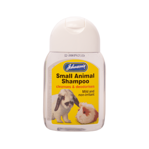 Johnsons Small Animal Cleansing Shampoo for Rabbits/Guinea pigs/Ferrets 125 ml