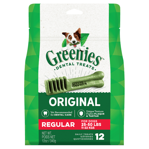Greenies Original Regular Dog Dental Treats 340g