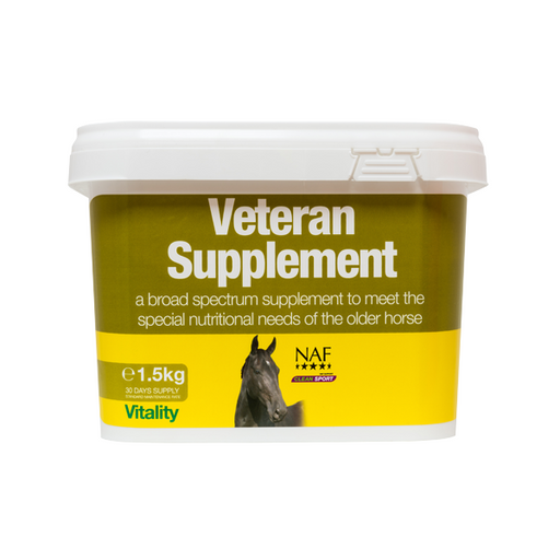 NAF Veteran Supplement Equine Supplements 1.5kg