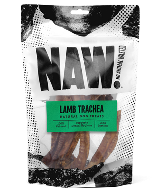 NAW Lamb Trachea Dog Treats 200g