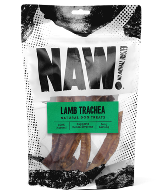 NAW Lamb Trachea Dog Treats 200g