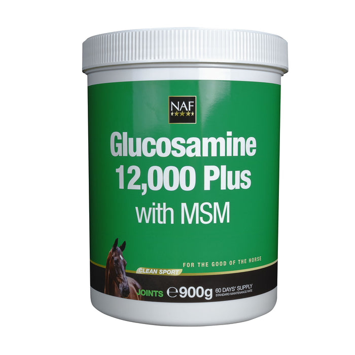 NAF Glucosamine 12.000 Plus with MSM Equine Supplements 900g