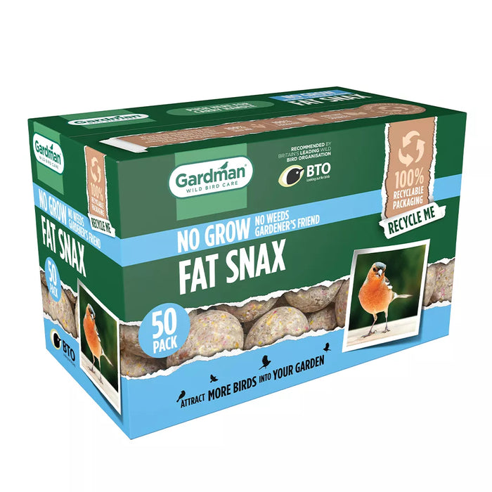 Gardman No Grow Fat Snax Bird Food 50 box